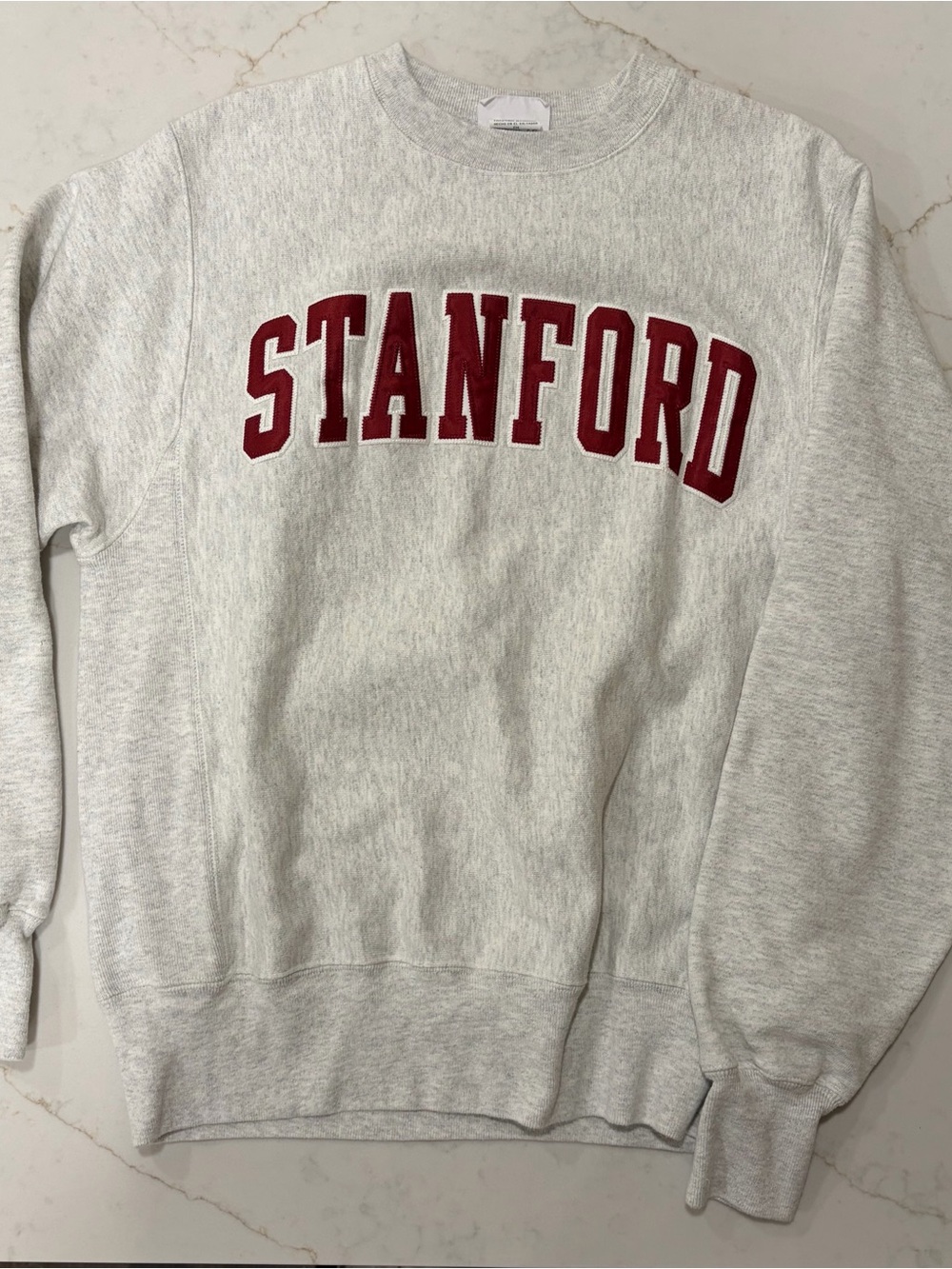 Champion Reverse Weave Stanford University Sweatshirt Gray Small